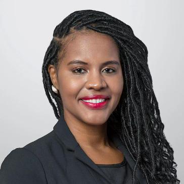 Headshot of Andrea James